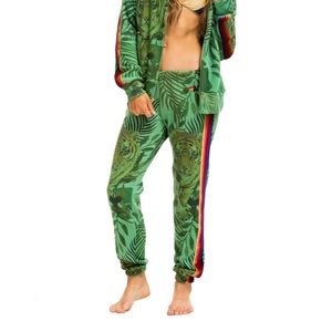 Velour aviator nation joggers